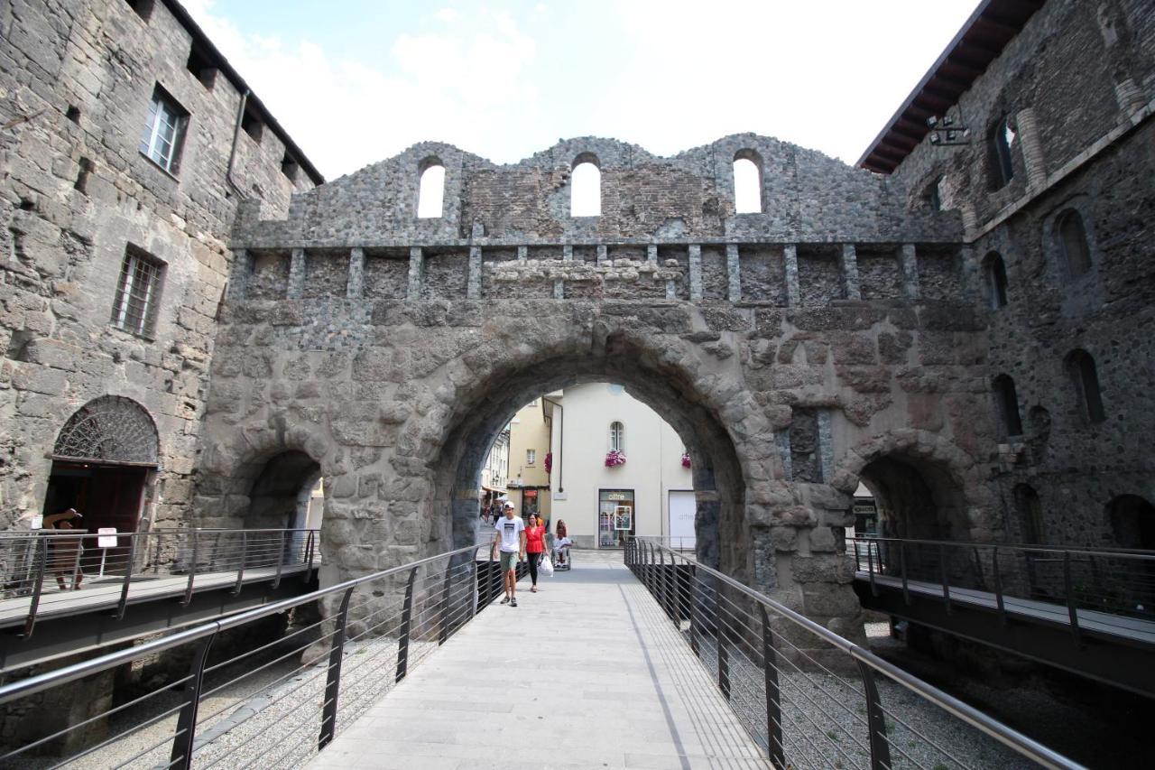 Appartamento Porta Praetoria - Affitti Brevi Italia Aosta Exterior foto